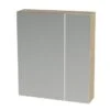 TIGER S-line Spiegelkast 60 Naturel Eik 2 TIGER S-line Spiegelkast 60 Naturel Eik -badkamer 123 1104
