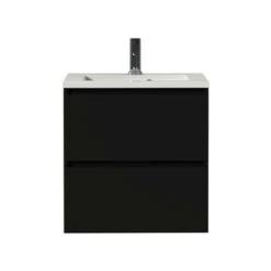 Tiger Badkamermeubel Karlo 60 Cm Mat Zwart Met Witte Wastafel 14 Tiger Badkamermeubel Karlo 60 Cm Mat Zwart Met Witte Wastafel -badkamer 123 1281