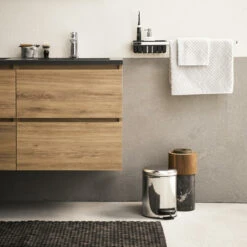 Tiger Karlo Badkamermeubel 120cm Chalet Eik Met Zwart Wastafelblad 18 Tiger Karlo Badkamermeubel 120cm Chalet Eik Met Zwart Wastafelblad -badkamer 123 1377