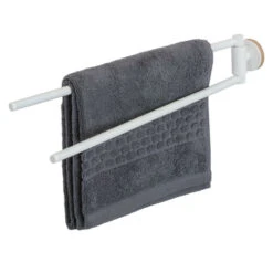 Tiger Handdoekhouder Urban 2-Armig Wit -badkamer 123 1413