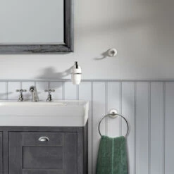 Tiger Ivy Zeepdispenser 200ml Chroom/wit Keramiek -badkamer 123 1434