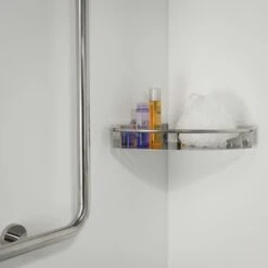 Tiger Hoekkorf Boston Groot Chroom -badkamer 123 1501