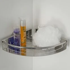 Tiger Hoekkorf Boston Groot Chroom -badkamer 123 1502