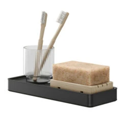 Tiger Planchet Carv 28 Cm Zwart -badkamer 123 1515