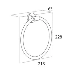 Tiger Handdoekring Boston RVS 9 Tiger Handdoekring Boston RVS -badkamer 123 1526