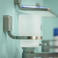 Tiger Bekerhouder Impuls Hangend Met Beker RVS -badkamer 123 1529