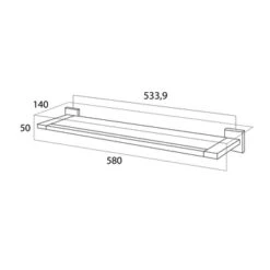 Tiger Planchet Items RVS -badkamer 123 1573