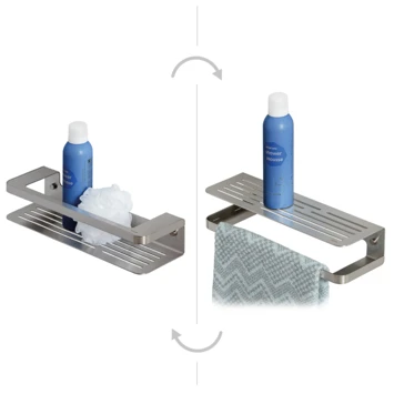 Tiger Douchemand Met Handdoekhouder Caddy Rvs 3 Tiger Douchemand Met Handdoekhouder Caddy Rvs