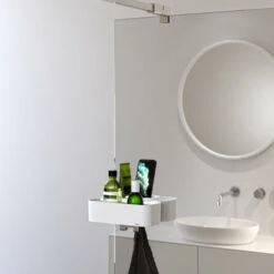 Tiger Douchemand Voor Douchewand 2-store Wit -badkamer 123 1647