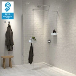 Tiger Douchemand Voor Douchewand 2-store Wit -badkamer 123 1648