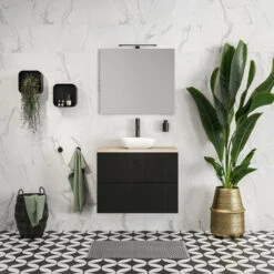 Tiger Haak Tune Zwart -badkamer 123 1663