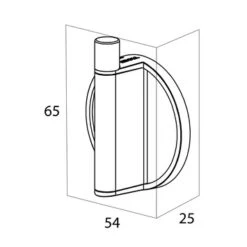 Tiger Haak Tune Zwart -badkamer 123 1666