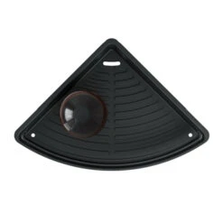 Tiger Hoekdouchemand Carv 21 Cm Zwart -badkamer 123 1688