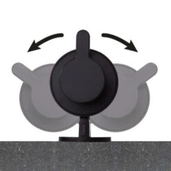 Tiger Zeepdispenser Tune Messing Zwart -badkamer 123 1696