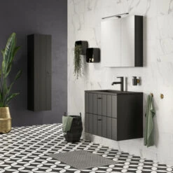 Tiger Zeepdispenser Tune Messing Zwart -badkamer 123 1700