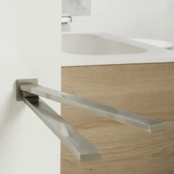 Tiger Handdoekrek Items Met Draaibare Armen RVS 8 Tiger Handdoekrek Items Met Draaibare Armen RVS -badkamer 123 1715