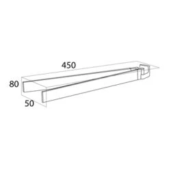 Tiger Handdoekrek Ontario Met Draaibare Armen Chroom 5 Tiger Handdoekrek Ontario Met Draaibare Armen Chroom -badkamer 123 1731