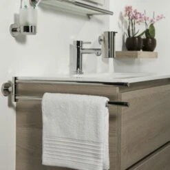 Tiger Dubbel Handdoekrek Boston Met Draaibare Armen Chroom -badkamer 123 1733