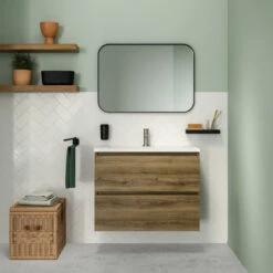 Tiger 2-armig Handdoekrek Carv Zwart -badkamer 123 1802