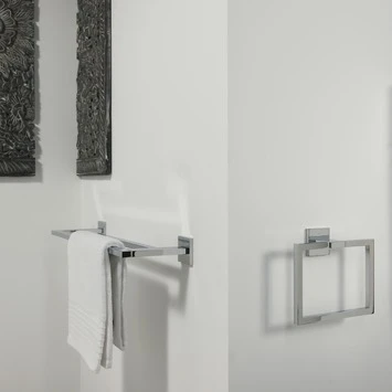 Tiger Dubbel Handdoekrek Items Chroom 4 Tiger Dubbel Handdoekrek Items Chroom - Afbeelding 2