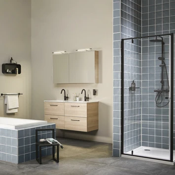 Tiger Handdoekhouder Noon Dubbel Zwart 5 Tiger Handdoekhouder Noon Dubbel Zwart - Afbeelding 3