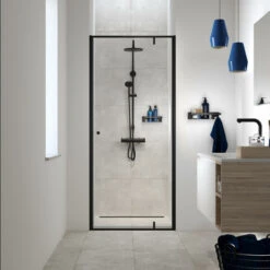 Tiger Douchemand Met Haak Caddy Zwart -badkamer 123 1989