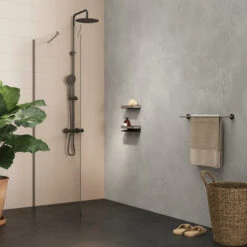 Tiger Planchet Cooper 28 Cm RVS/zwart -badkamer 123 2033