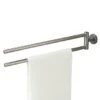 Tiger Dubbel Handdoekrek Boston Met Draaibare Armen RVS -badkamer 123 2129