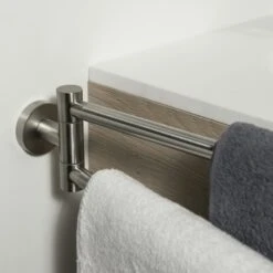 Tiger Dubbel Handdoekrek Boston Met Draaibare Armen RVS -badkamer 123 2131