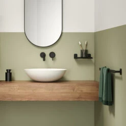 Tiger Planchet Colar 18 Cm Zwart -badkamer 123 2148