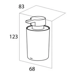 Tiger Zeepdispenser Urban Wit -badkamer 123 2158