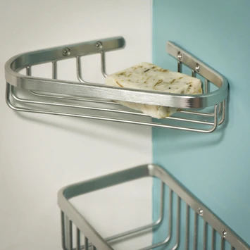 Tiger Zeepbakje Exquisit Voor Hoek Hangend RVS 6 Tiger Zeepbakje Exquisit Voor Hoek Hangend RVS - Afbeelding 4