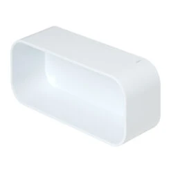 Tiger Wandrek/douchemand 2-store 25cm Wit -badkamer 123 2218