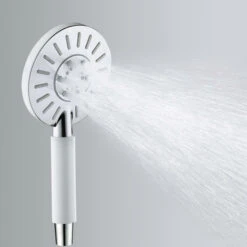 Tiger Handdouche Akcent Chroom Wit 10 Tiger Handdouche Akcent Chroom Wit -badkamer 123 2323