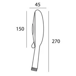 Tiger Handdouche Splash Termini Ø15 Cm 6 Standen -badkamer 123 2368