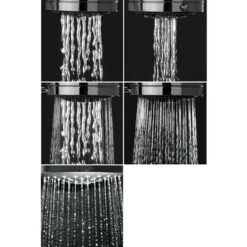 Tiger Splash Eco Handdouche Malaga Waterbesparend Chroom -badkamer 123 2448