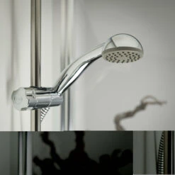 Tiger Doucheset Splash Como Met Glijstang Chroom -badkamer 123 2496