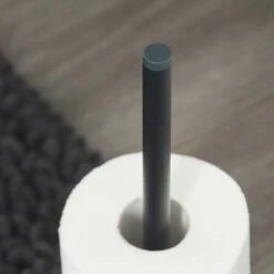 Tiger Reserverolhouder Urban Zwart Staand -badkamer 123 2619