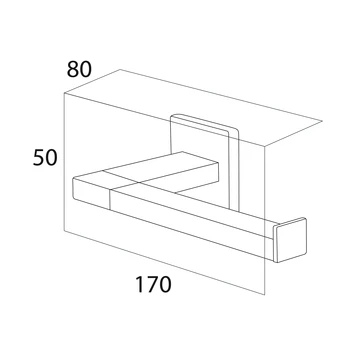 Tiger Toiletrolhouder Items Chroom 7 Tiger Toiletrolhouder Items Chroom - Afbeelding 5