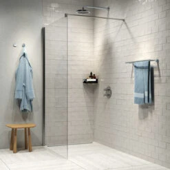 Tiger Noon Zelfklevende Grote Haak Chroom -badkamer 123 2725