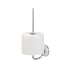 Tiger Reserverolhouder Ivy Chroom/wit Hangend -badkamer 123 2836