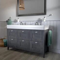 Tiger Haak Ivy Chroom Met Wit -badkamer 123 2846