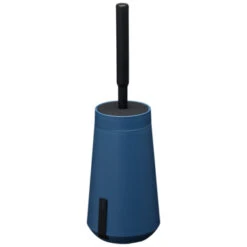 Tiger Toiletborstelhouder TESS Met Swoop Borstel Flexibel Blauw/zwart -badkamer 123 2902