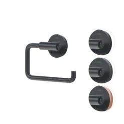 Tiger Toiletrolhouder Urban Zwart -badkamer 123 2918
