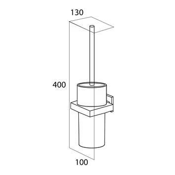 Tiger Toiletborstelhouder Items Hangend RVS 9 Tiger Toiletborstelhouder Items Hangend RVS - Afbeelding 7
