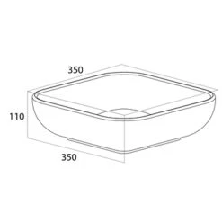 Tiger Badkamermeubel Studio 60cm Hoogglans Wit/witte Waskom Met Vierkante Greep 19 Tiger Badkamermeubel Studio 60cm Hoogglans Wit/witte Waskom Met Vierkante Greep -badkamer 123 302