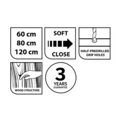 Tiger Badkamermeubel Studio 60cm Hoogglans Wit/witte Waskom Met Vierkante Greep 23 Tiger Badkamermeubel Studio 60cm Hoogglans Wit/witte Waskom Met Vierkante Greep -badkamer 123 306