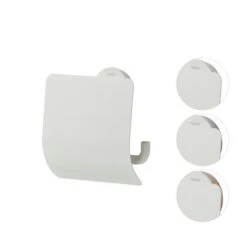 Tiger Toiletrolhouder Urban Wit Met Klep -badkamer 123 3079