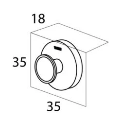 Tiger Haak Urban Klein Wit -badkamer 123 3110