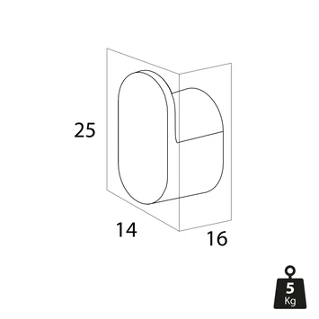Tiger Handdoekhaak Cooper Klein RVS 7 Tiger Handdoekhaak Cooper Klein RVS - Afbeelding 5